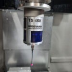 Heidenhain TS 460 spindle probe installed in the BT40 taper spindle