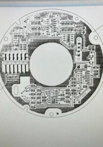 PCB board for identification and fault finding