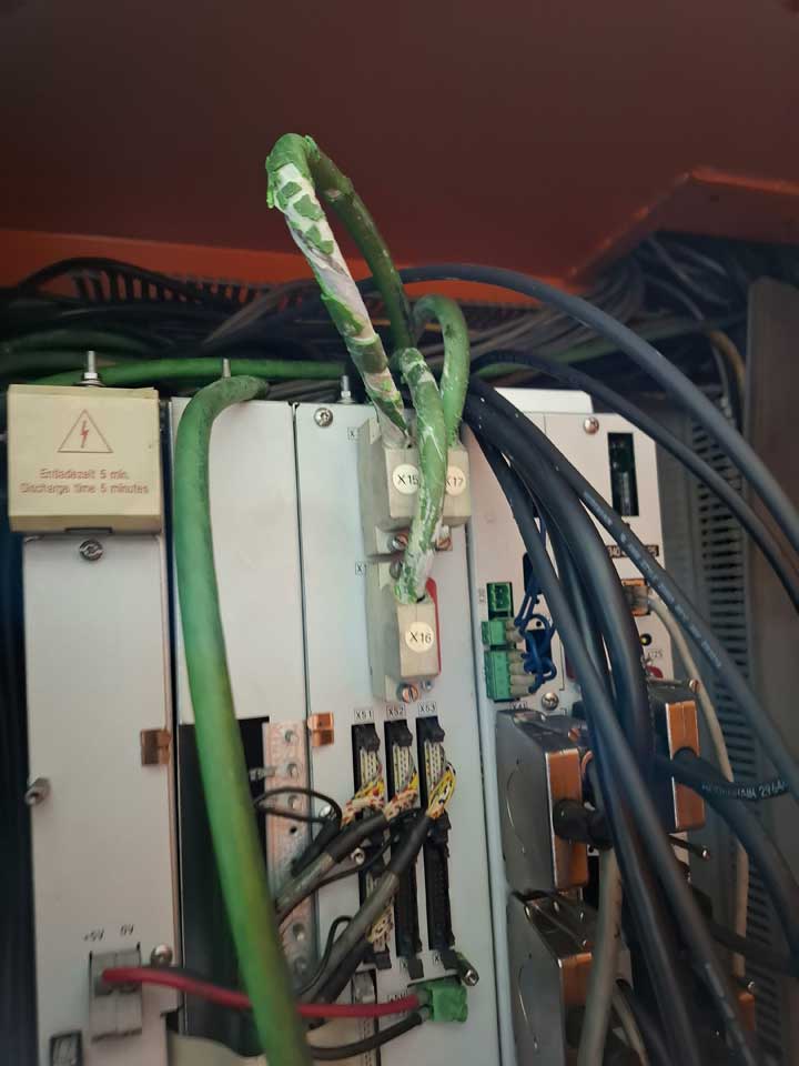 Original X Y Z Siemens motor encoder cables rotting away