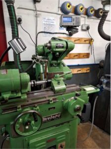 Customer testing the measurement to ensure that it meets the tolerances required.